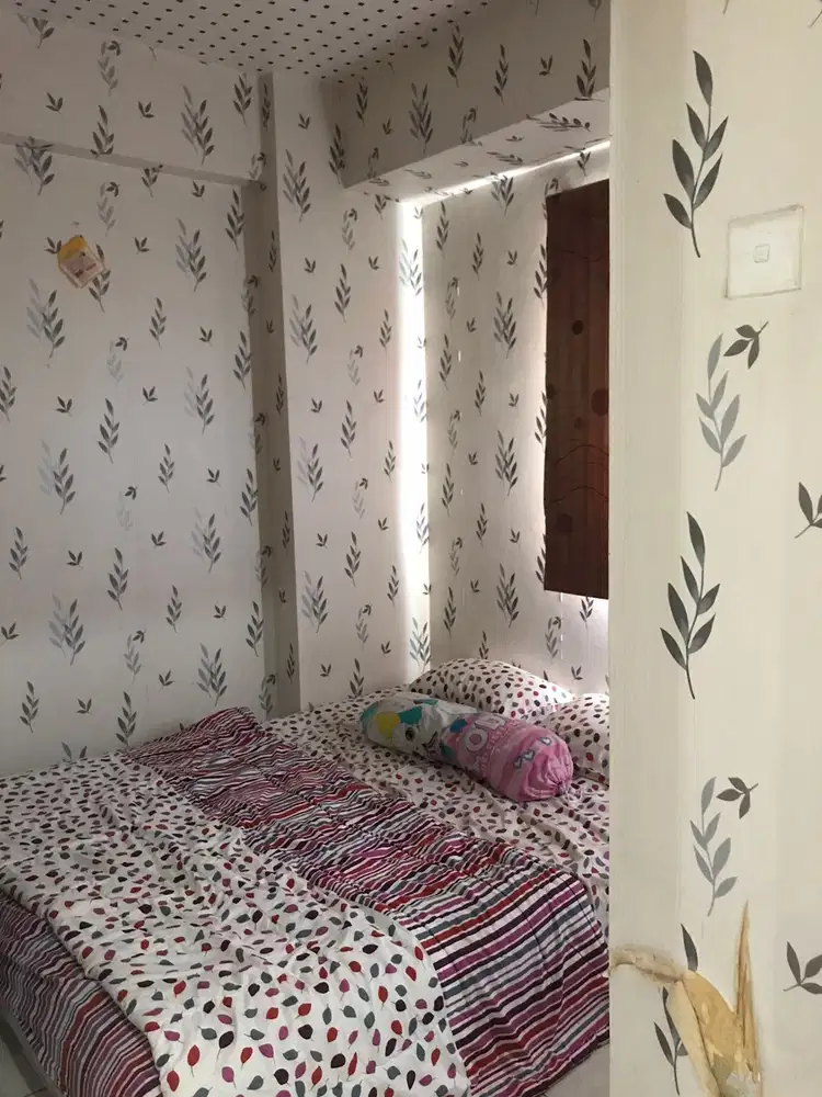 Dijual apartemen the green pramuka city 2 kamar furnished