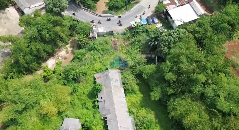 Jual tanah komersial di jl raya h usa ciseeng bogor jawa barat