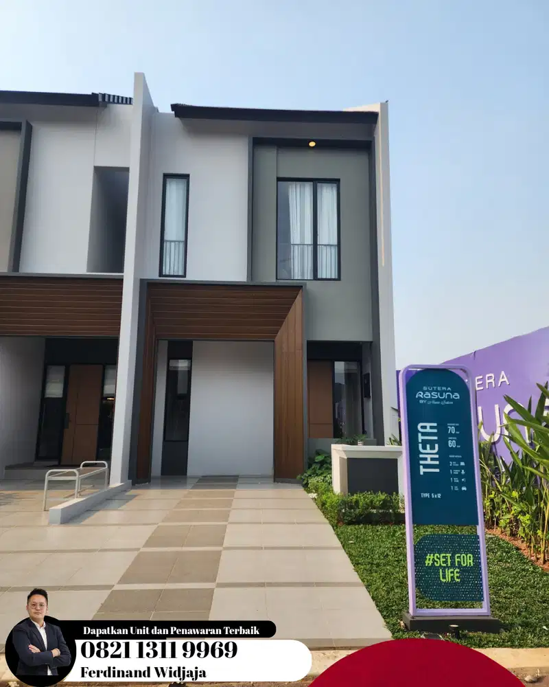 Rumah Rasuna Vola Theta Alam Sutera 2 Gading Serpong BSD