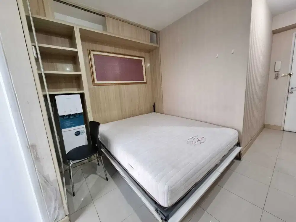 Sewa Studio Furnished Tahunan Murah - Ada Water Heater - Bassura City