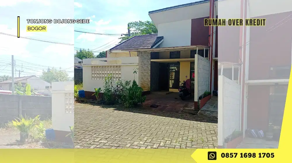 Rumah Over Kredit 60JT The Andalusia Bojong Gede Bogor dkt Stasiun KRL
