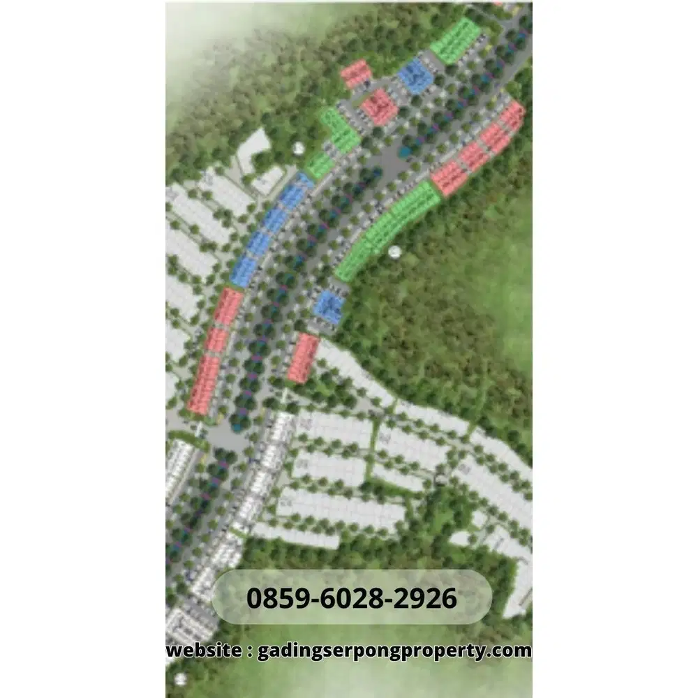 Dijual ruko hadap jalan boulevard lokasi strategis akses ramai 4,5x10m