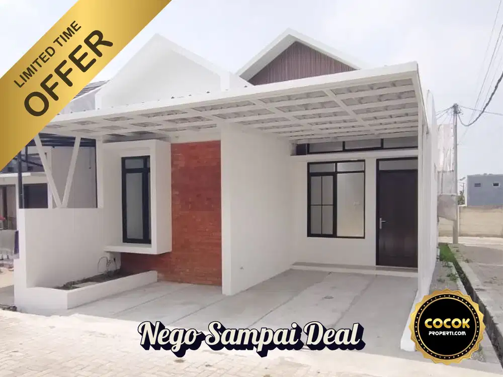 UNTUNG BANGET JIKA DIAMBIL! Rumah Baru di Perumahan Parongpong Lembang