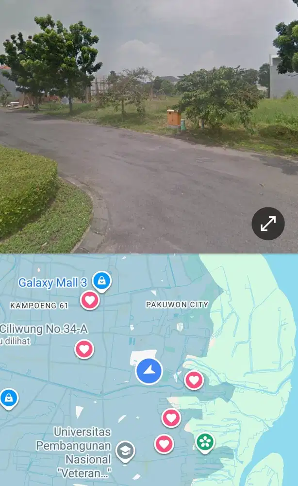 Dijual Tanah Kavling Lokasi Elite Puri Galaxy Lotus Garden Araya Surab