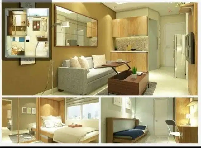 Disewakan Green Pramuka City Studio atau 2br Baca Deskripsi