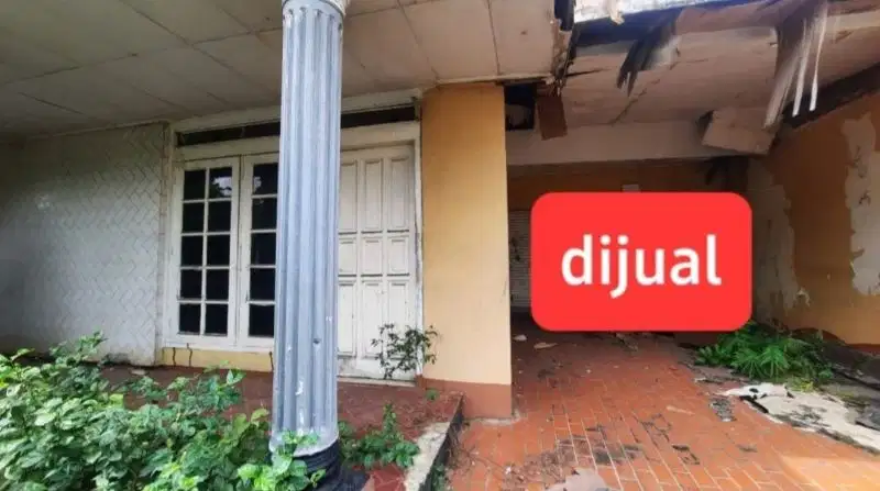 Rumah lama jati padang pejaten jln 2 mbl ls.306mtr 3.4m nego