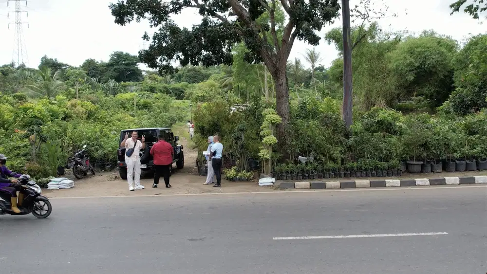 Di jual Tanah di Jl Raya Pemda Tigaraksa - Tangerang.