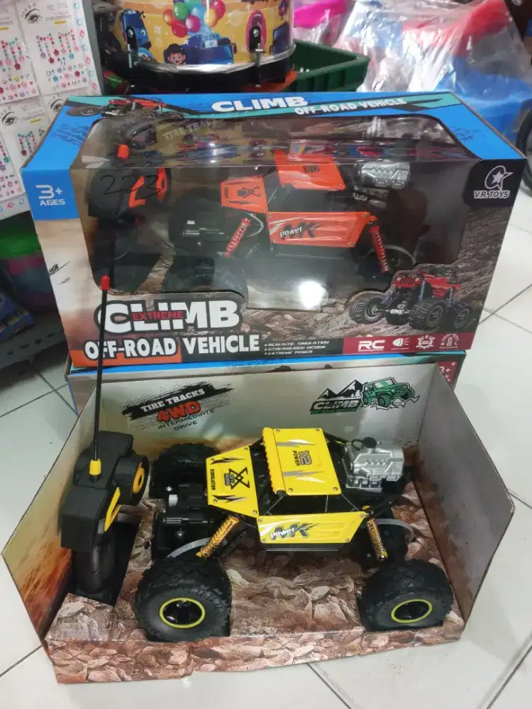 Mainan Anak Rc Climbing Asap Cas