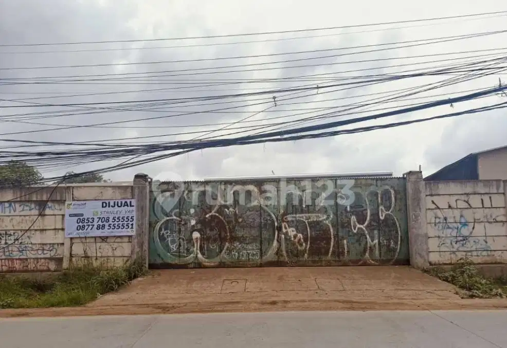 Tanah Dijual Cepat di Jl. Benda Raya, Kamal, Jakarta Barat