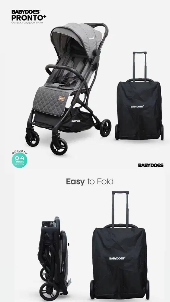 Stroller BABYDOES PRONTO+