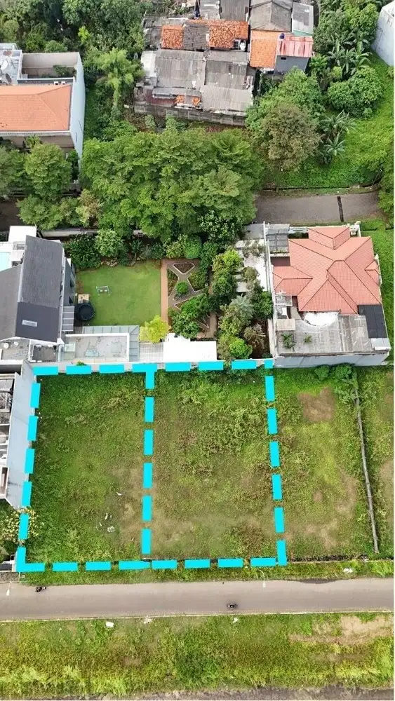 kavling 2 unit intercon taman kebon jeruk blok R selatan bisa beli 1 n1086