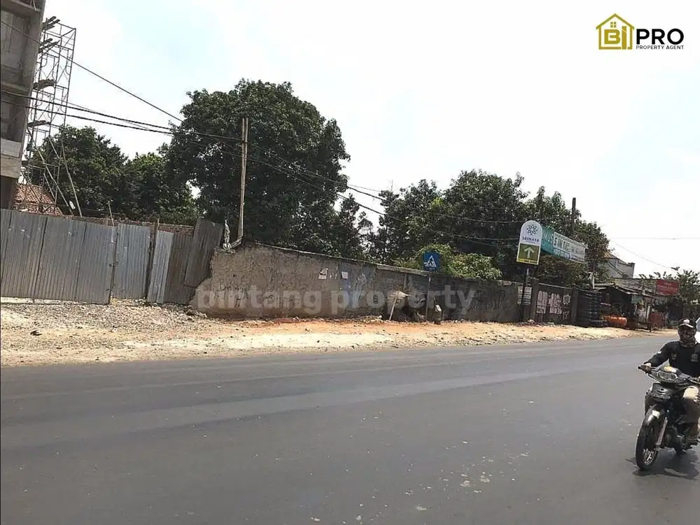 DiJual Tanah Kosong di Narogong Raya belakang Kotawisata dekat tol Nagrak