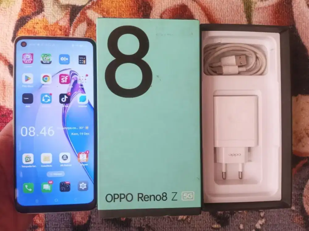 Oppo Reno 8z  5G  Mulus  Full Set  Resmi  Oppo