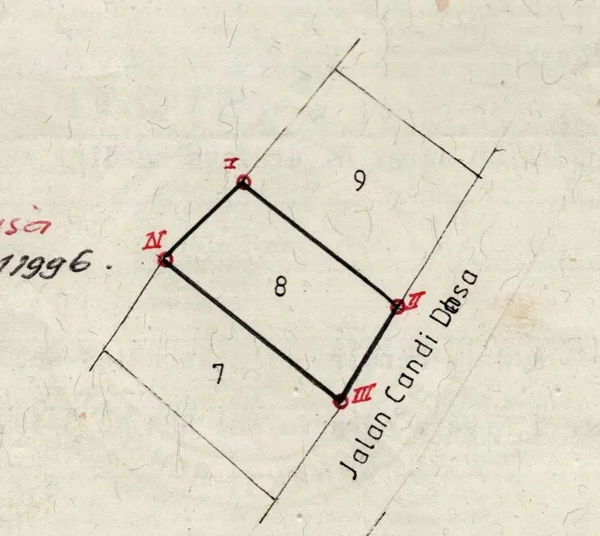 Tanah Kavling lt385m2 di Sedana Golf samping area Industri, Karawang