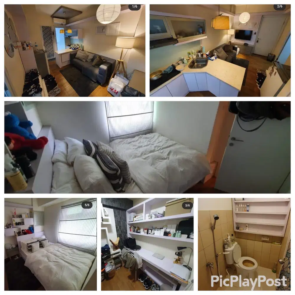 Apartment Green Pramuka City Bagus 2b  Furnish