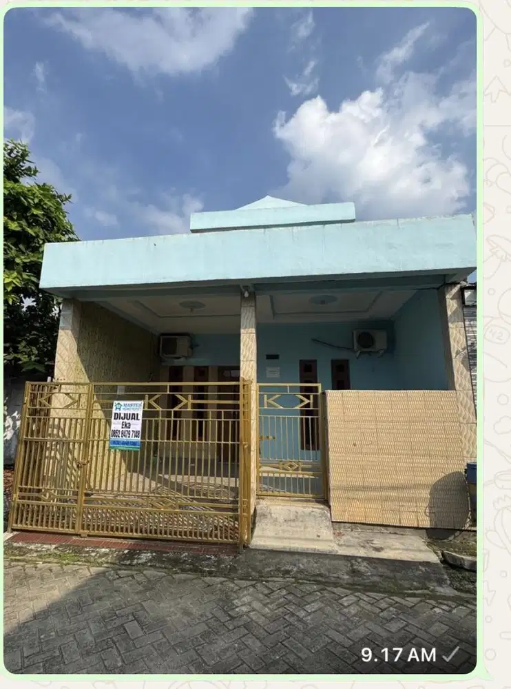 di jual cepat rumah siap huni