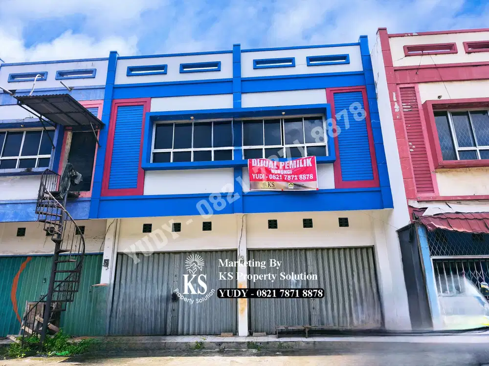2 Ruko Gandeng  di Bypas Alang Alang Lebar Kota Palembang