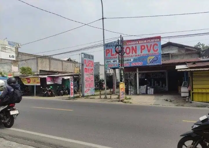 TANAH SHM DIJUAL MURAH DI PINGGIR JALAN RAYA DRAMAGA BOGOR