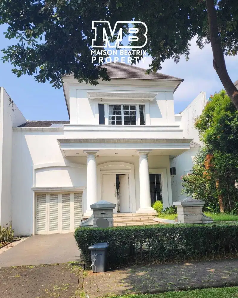 DISEWAKAN RUMAH MEWAH SEMI FURNISH DI DE PARK - BSD