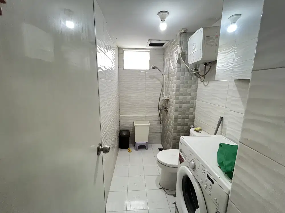 Bulanan Mesin Cuci 3BR Fullfurnished Lt Rendah Apartemen Bassura City