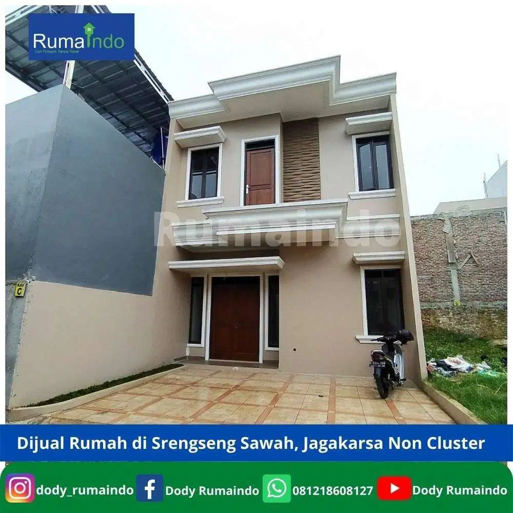Rumah Murah di Cluster Srengseng Sawah Jagakarsa Jakarta Selatan
