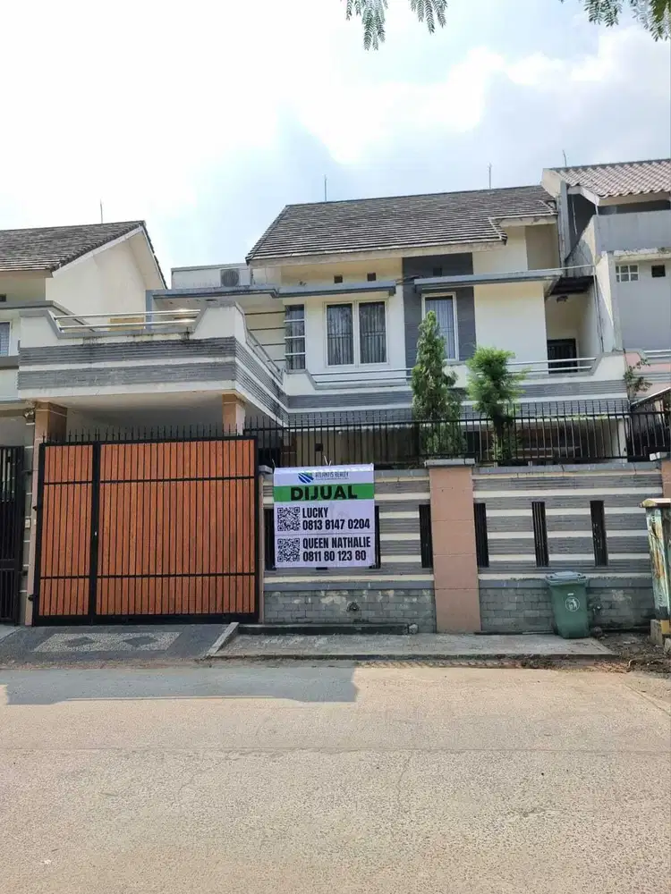 Rumah 2 lantai di Melati Mas Serpong hanya 1 menit ke Tol