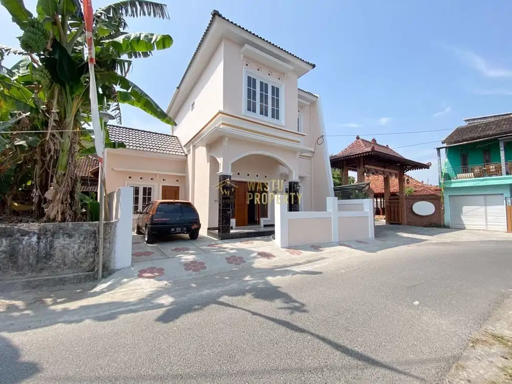 RUMAH SIAP HUNI, 4 KAMAR TIDUR, 9 MENIT KE RS DR HARDJOUKITO JOGJA