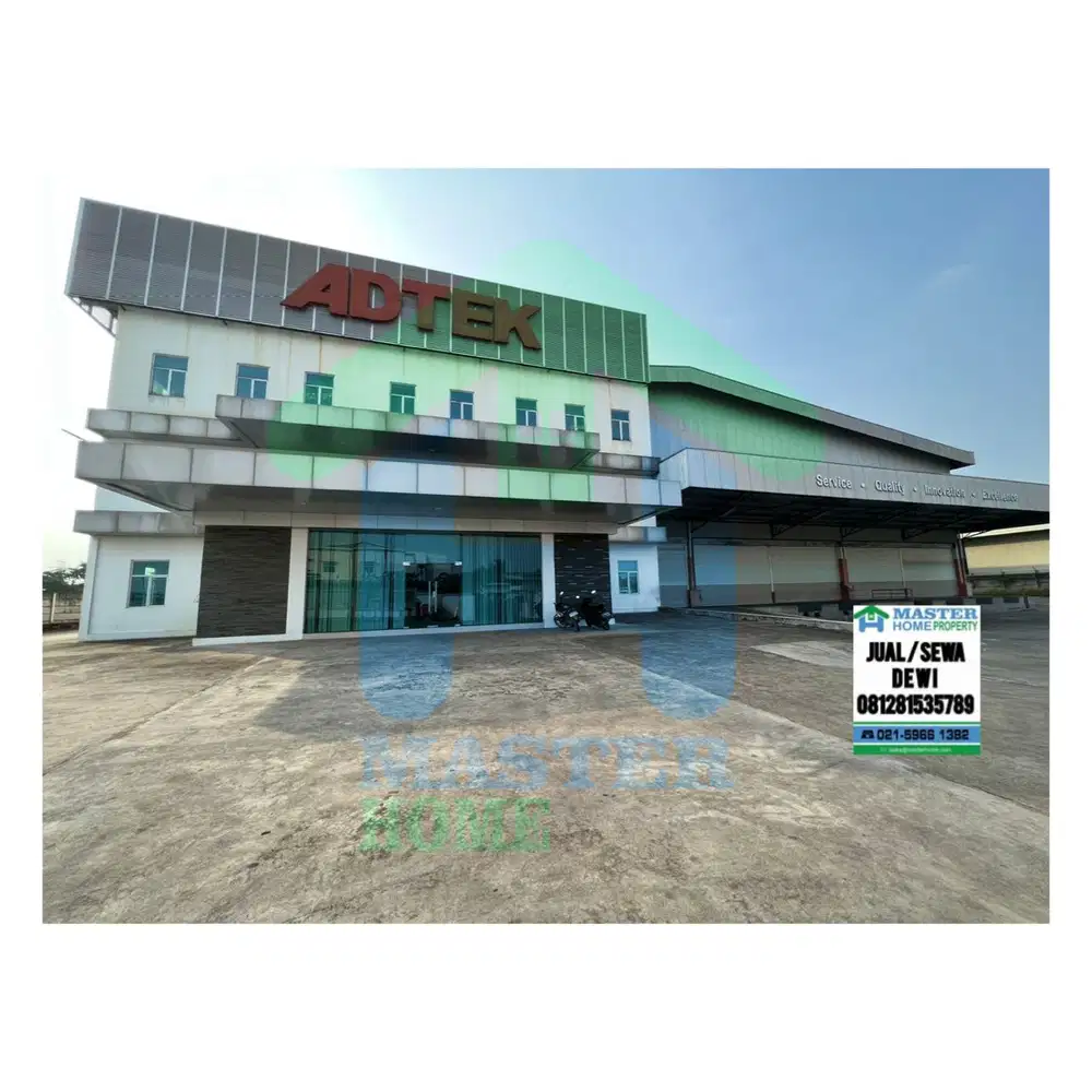 Jual & Sewa Gudang di Jl. Modern Industri, Cikande, Serang,Banten