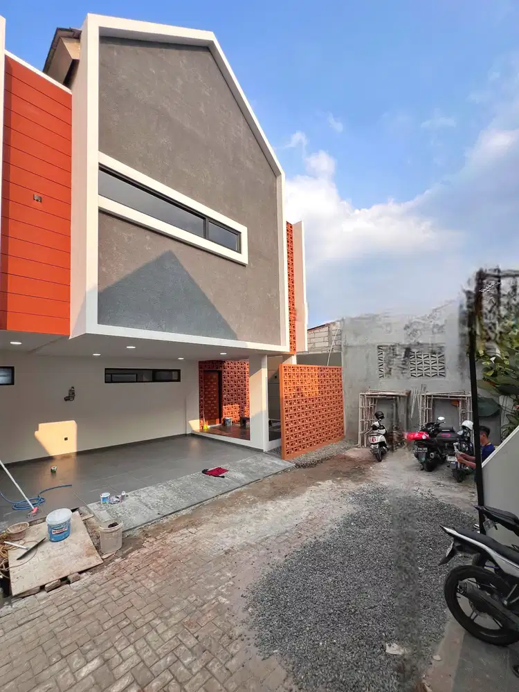Rumah Baru Dalam Townhouse Konsep Scandinavian Dijagakarsa Jaksel