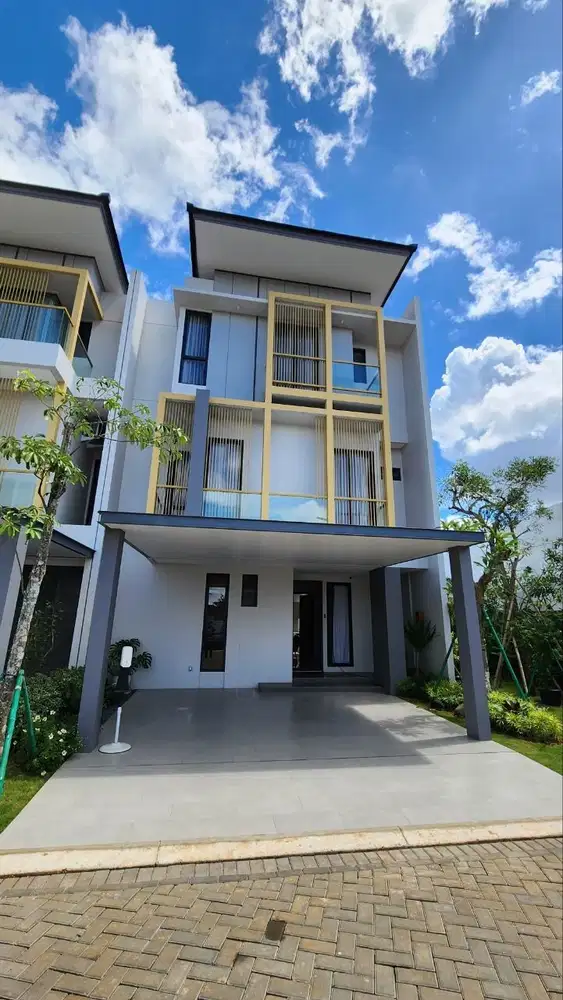Rumah di Aerra BSD 4 Kamar Tidur 3 Lantai 5 Menit ke AEON Mall BSD