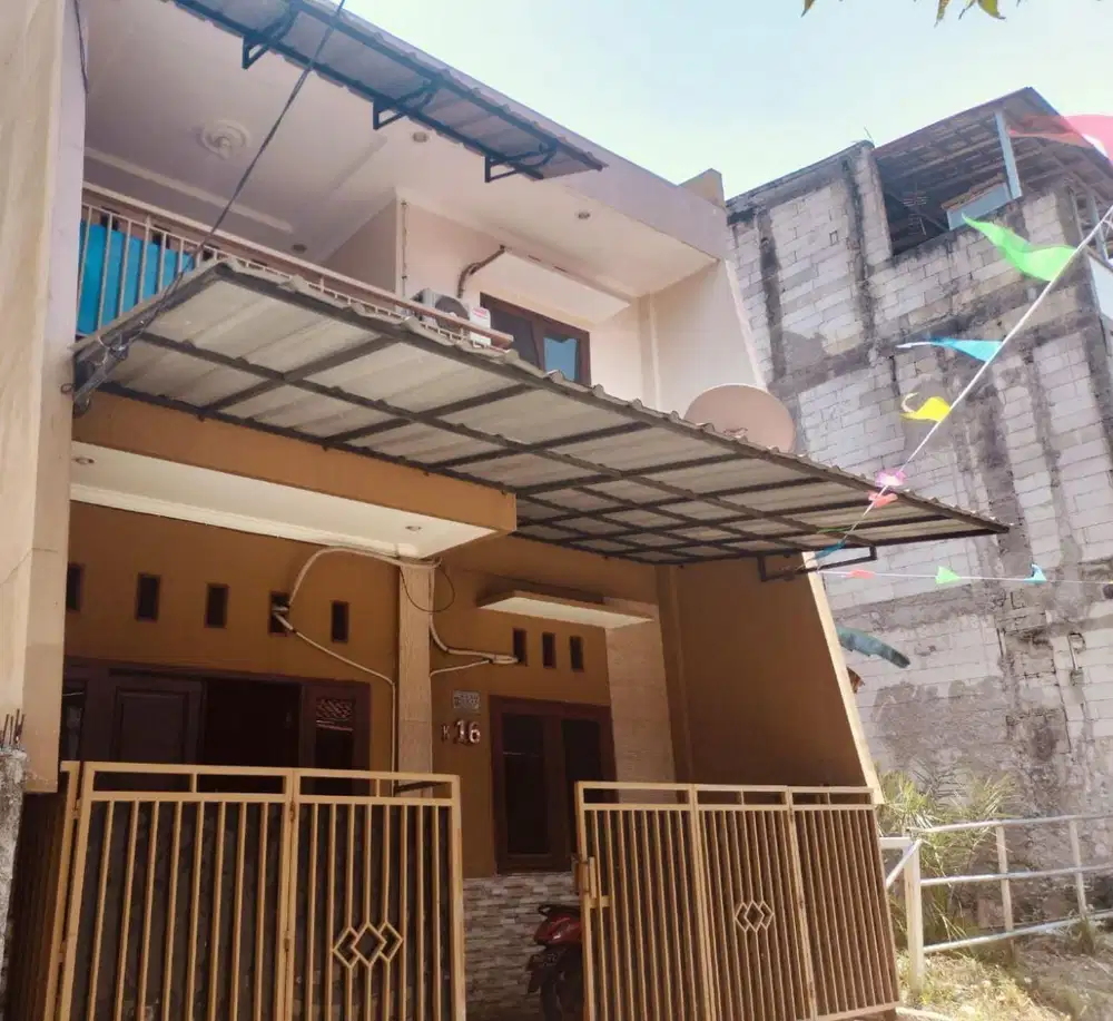 DIJUAL MURAH RUMAH FULL FURNISH 2 LT DI HARAPAN JAYA BEKASI UTARA