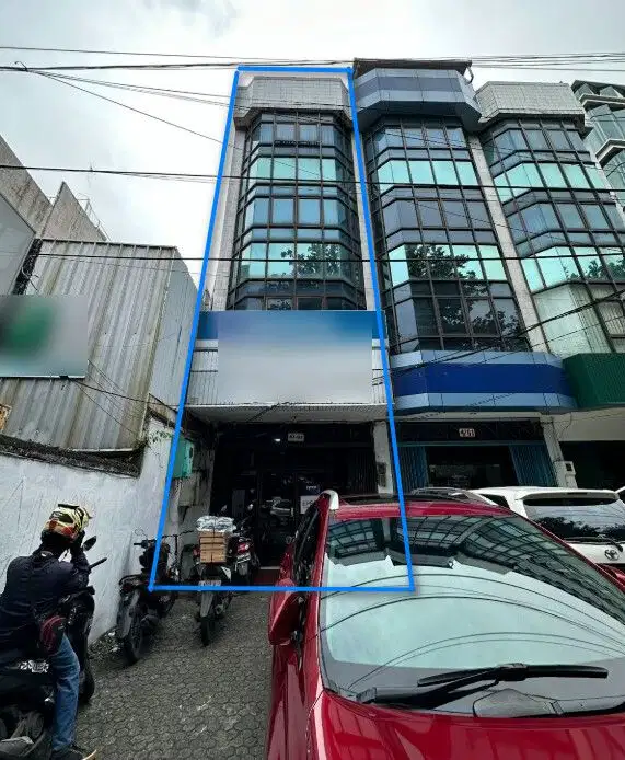 Dijual Ruko Cideng Barat Raya Hadap Timur 5 Lantai Harga Dekat NJOP