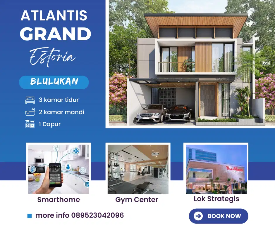 PROMO RUMAH SMARTHOME EXCLUSIVE COLOMADU 2 LANTAI