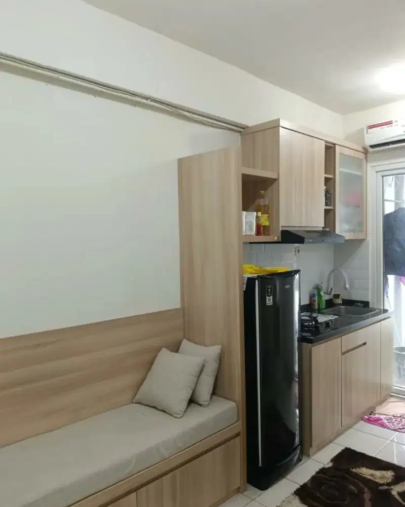 Green pramuka apartment city  2 BR mall furnish