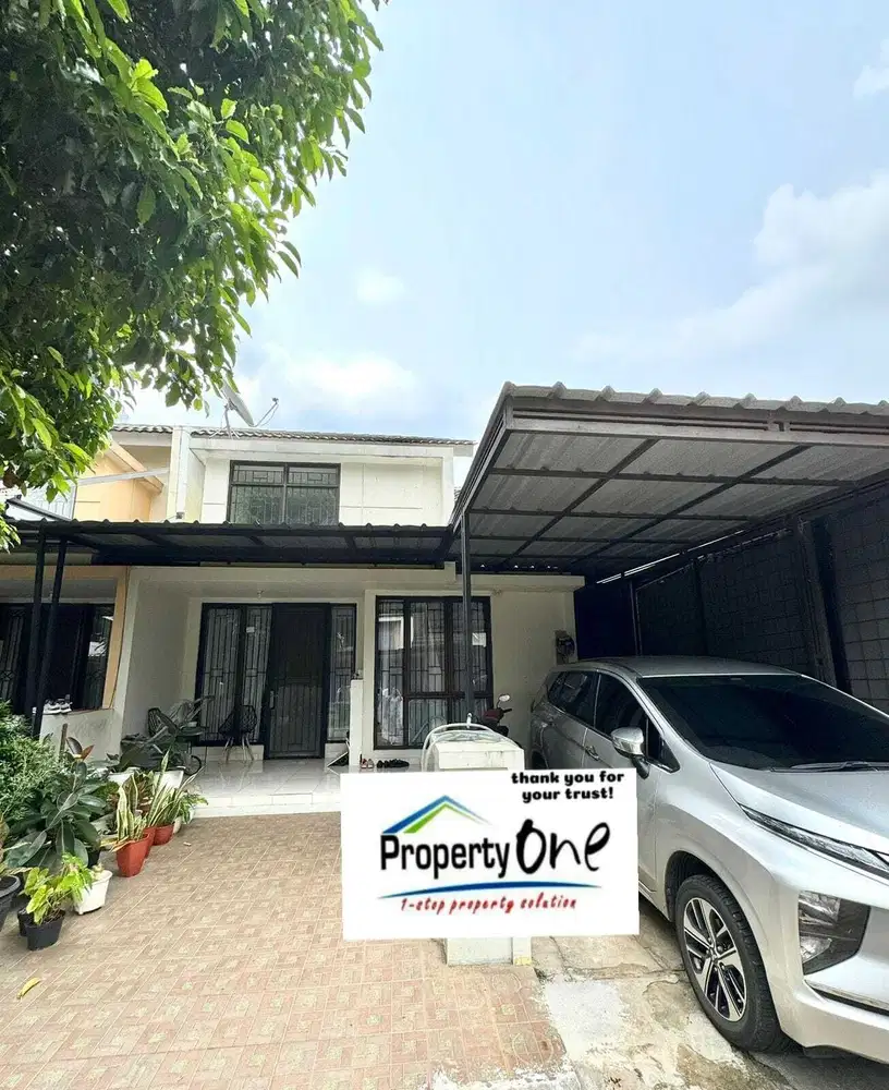 Rumah nyaman, lingkungan aman Dan asri , dalam cluster ada . masjid.