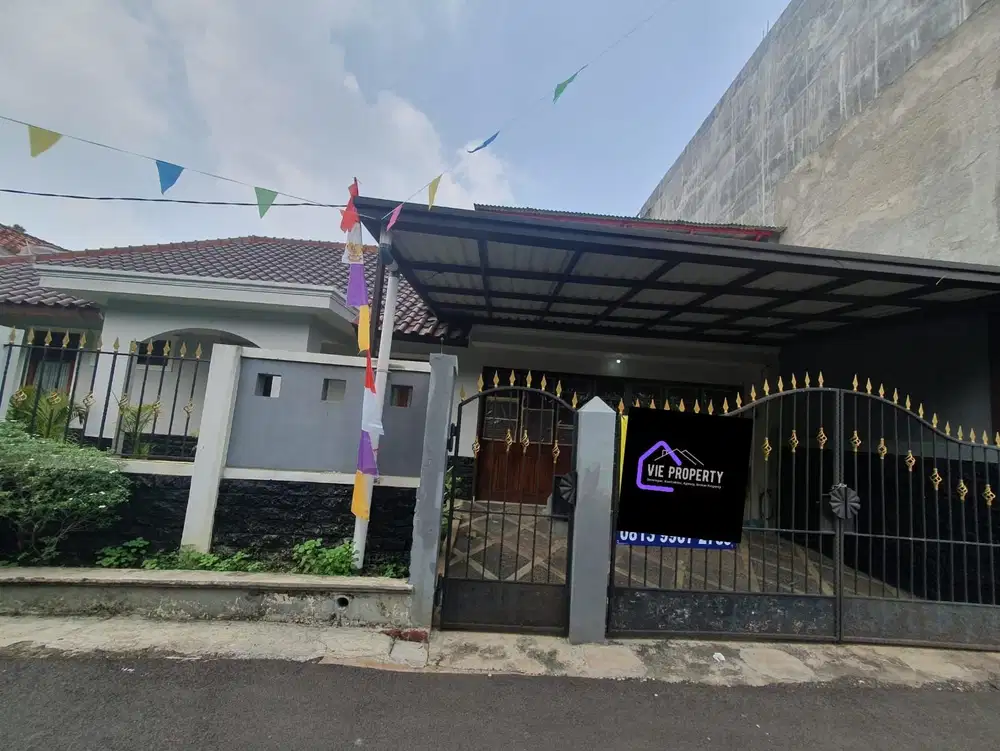 RUMAH 2 LANTAI SIAP HUNI DI CIBUBUR SHM