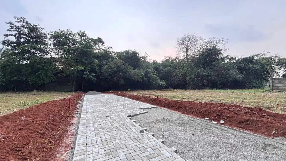 Dekat Jalan Alternatif Cibubur – Transyogi, Kavling SHM hanya 4jt-an