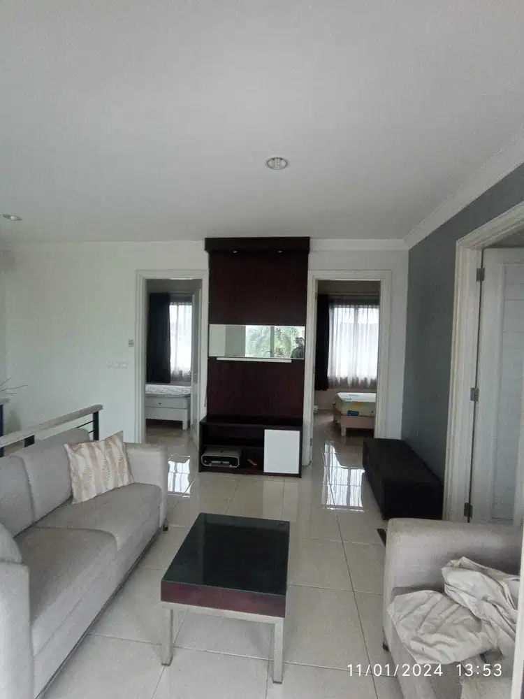 Sutera Onyx Rumah 2 Lt Mewah Full Furnish SHM Minimalis