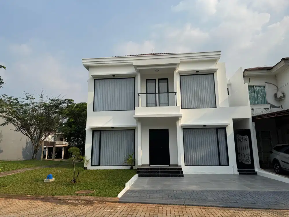 Dijual cepat rumah mewah di bsd City bangunan baru dan mandiri