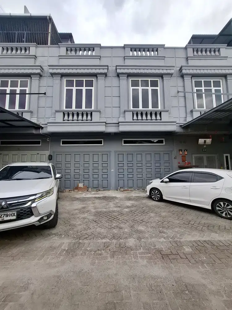 Dijual townhouse gandeng lebar 6 area jalan bilal