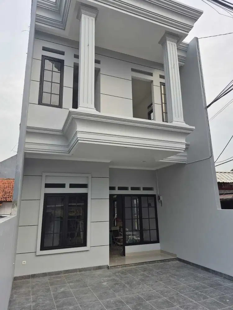 Di Jual Rumah Pinggir Jalan 2 Lantai 900 Jt an Di Kelapa Dua Depok
