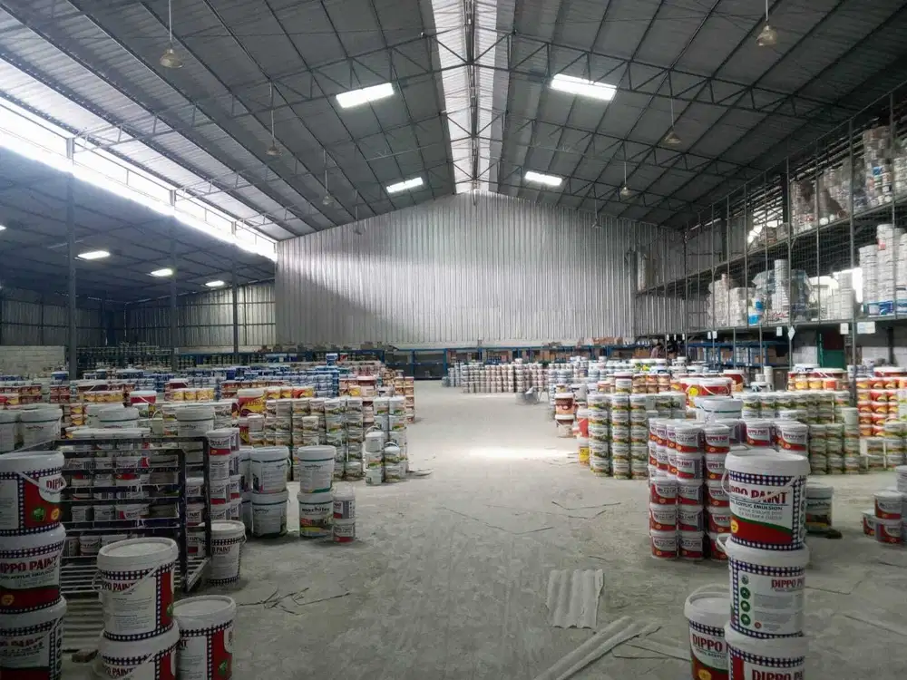 Dijual Cepat Pabrik ex Pabrik Cat Dalam Kawasan Industri