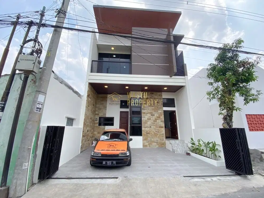 RUMAH 2 LANTAI DI DEPOK, DEKAT KAWASAN KAMPUS DI UGM DAN UNY