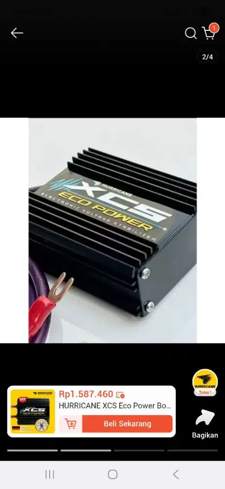 hurricane eco power brand new