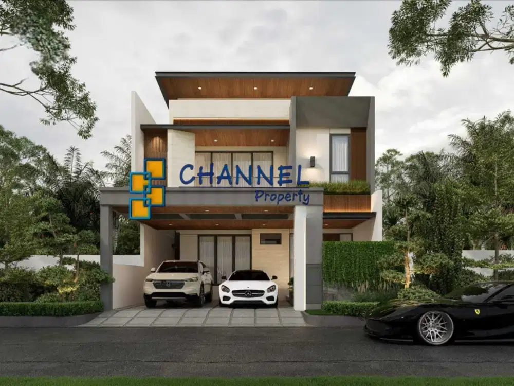 Jual Rumah Baru Modern Taman Chrysant BSD Tangsel, An