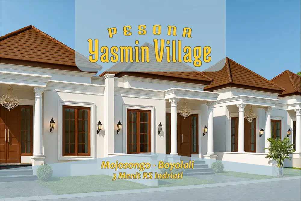 Rumah Boyolali, 350 Jutaan, 4 Menit RS Indriati