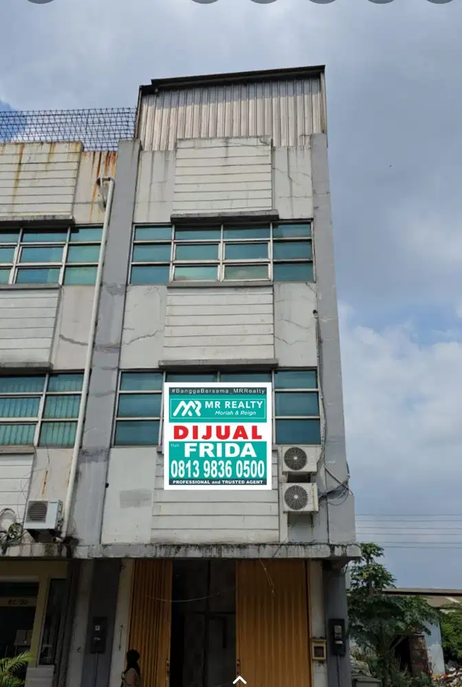 Ruko area bisnis di bisa untuk gudang & kantor strategis bisa kontaine