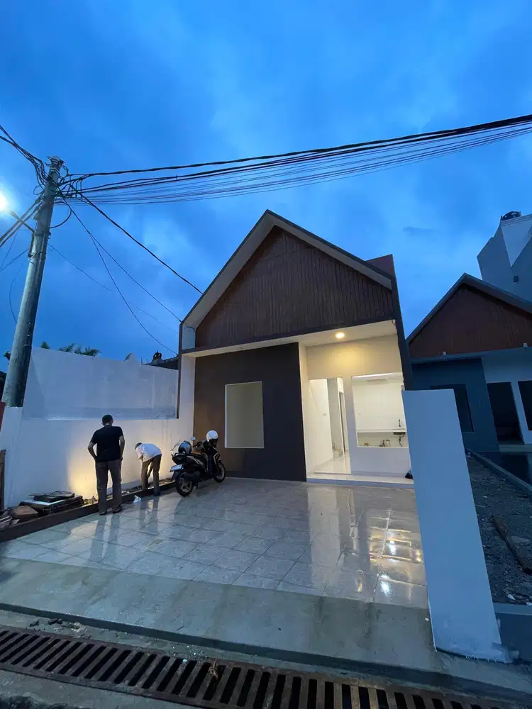 RUMAH KEREN SCANDINAVIAN PLUS ROOFTOP DI KUKUSAN DEPOK