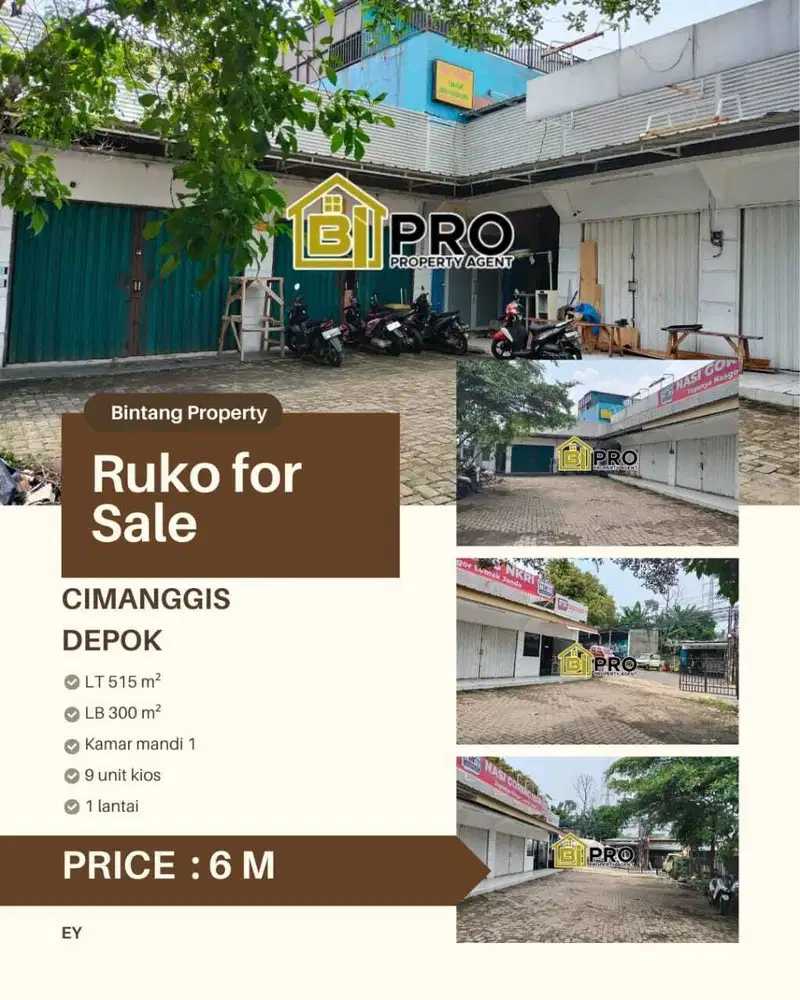 RUKO dijual CIMANGGIS Depok