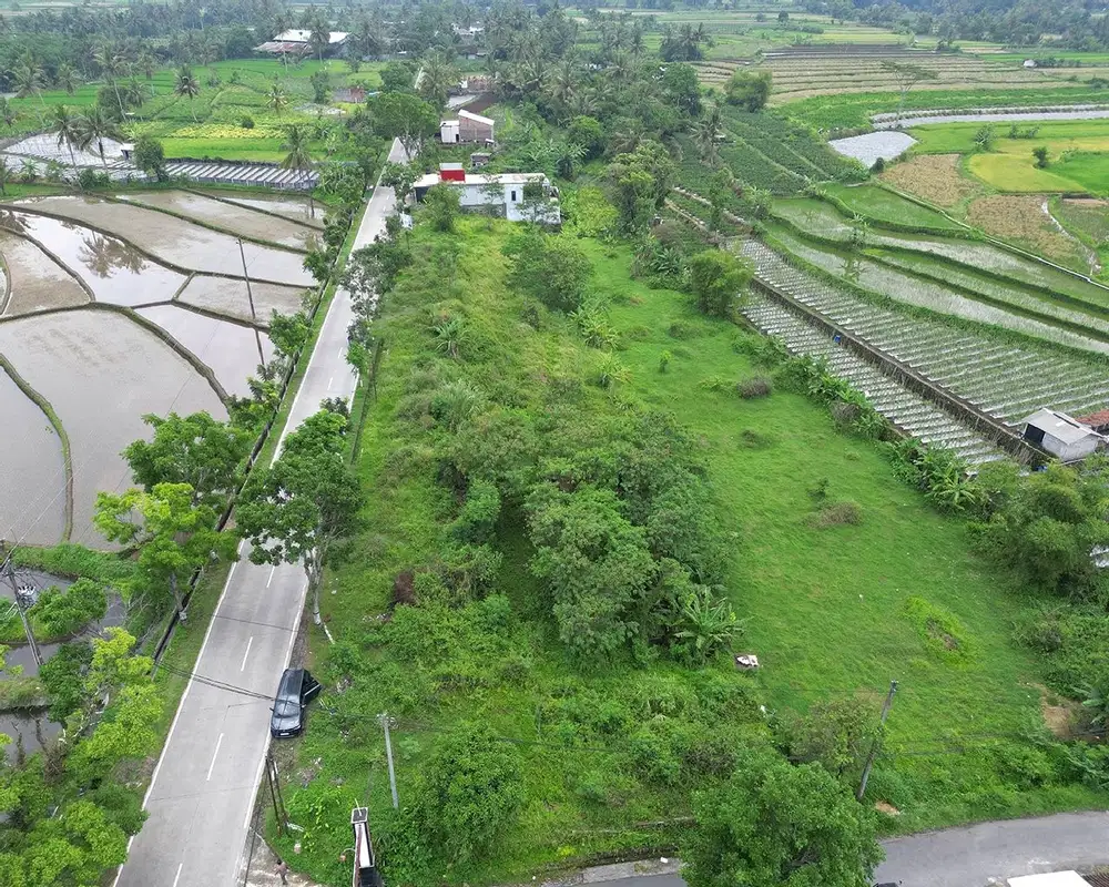 Tanah   Terbaik Magku Jalan Aspal Mungkid Magelang, Sertipikat SHM
